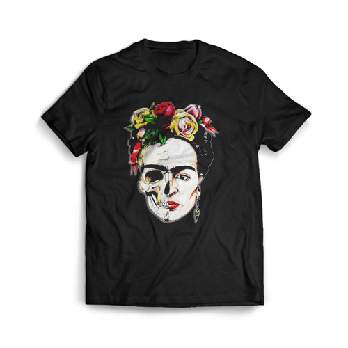 Frida Kahlo Skull Man's T-Shirt Tee