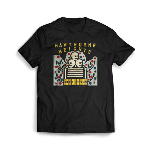 Hawthorne Heights Skeletons Man's T-Shirt Tee