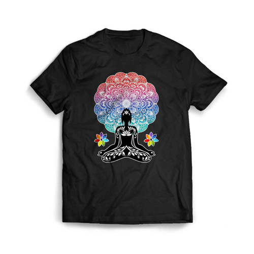 Aztec Yoga Buddha Chakra Man's T-Shirt Tee