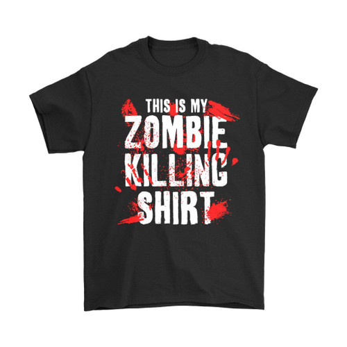 Zombie Killing White Man's T-Shirt Tee