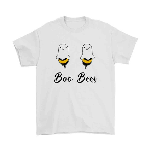 Boo Bee Ghost Bee Halloween Man's T-Shirt Tee