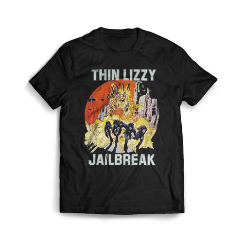 Thin Lizzy Phil Lynott Jailbreak Boys Are Back Man's T-Shirt Tee