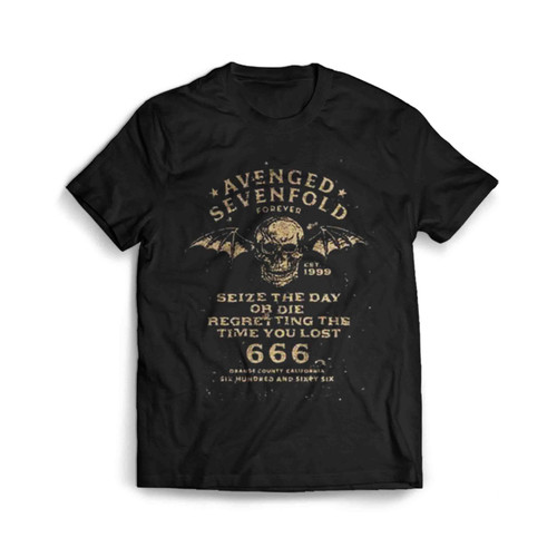 Avenged Sevenfold Seize The Day Rock Metal Man's T-Shirt Tee