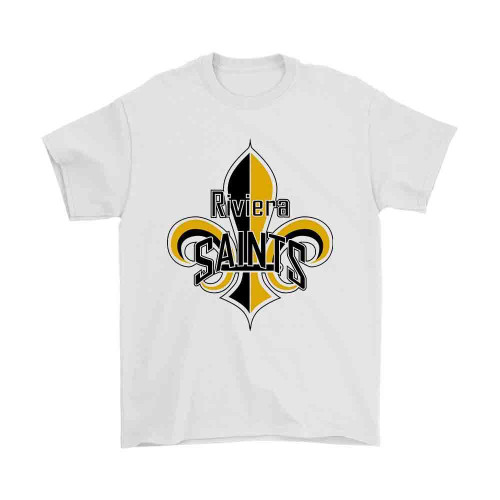 New Orleans Saints Riviera Saints Man's T-Shirt Tee New Orleans Saints Riviera Saints Man's T-Shirt Tee