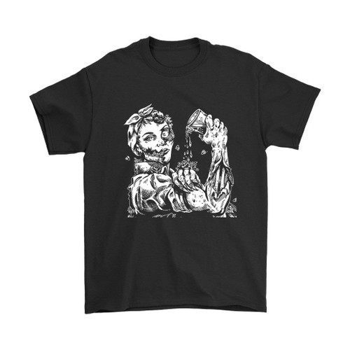 Zombie Riveter We Can Beer It Man's T-Shirt Tee