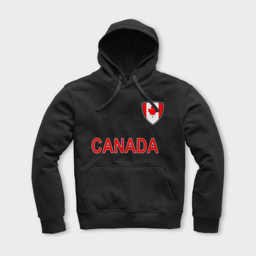 Canada National Flag Pocket Country Unisex Hoodie