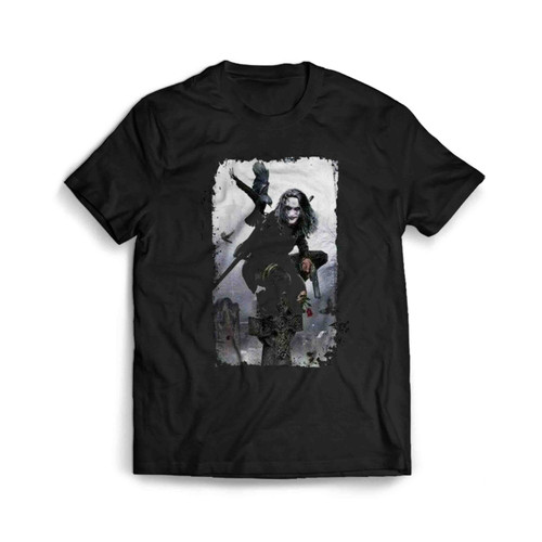The Crow and Eric Draven Horror Movie Men's T-Shirt Tee