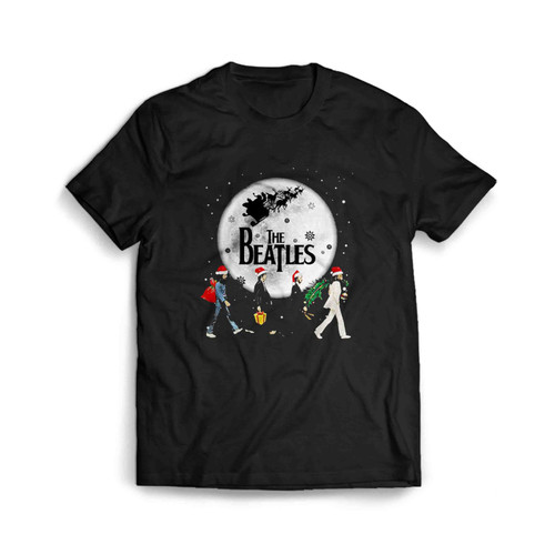 The Beatles Christmas Abbey Road Men's T-Shirt Tee