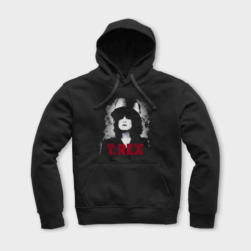 T Rex Marc Bolan Portrait Rock Unisex Hoodie