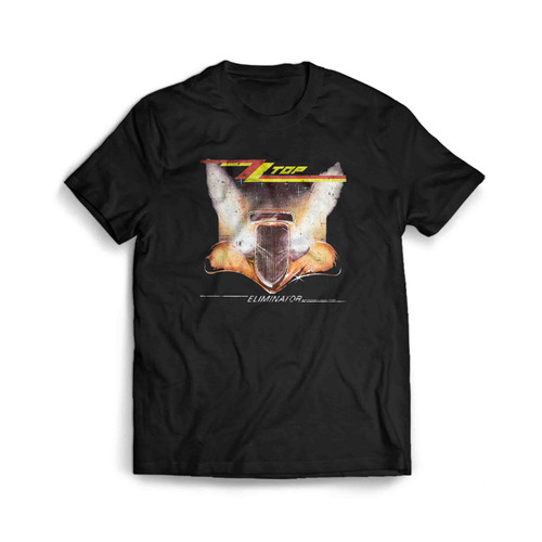 ZZ Top Eliminator Album Cover Men's T-Shirt Tee