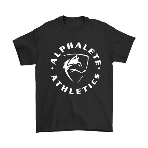 Alphalete Athletic Wolf Logo Man's T-Shirt Tee