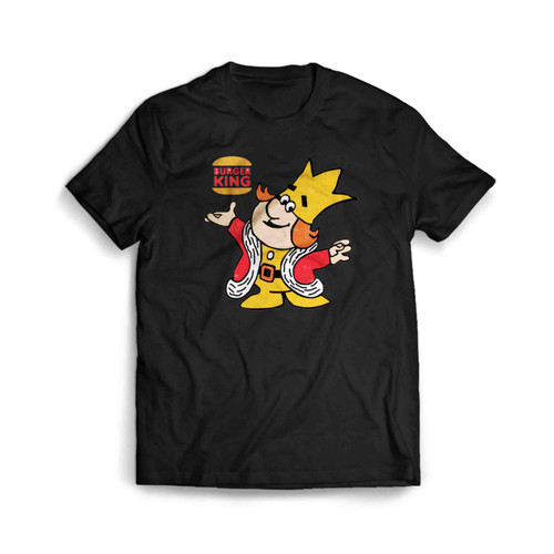 Burger King Mascot Cartoon Men's T-Shirt Tee