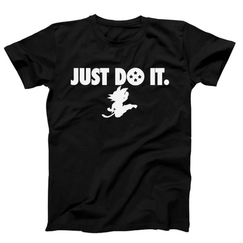 Just Do It Goku Dragon Ball Anime Manga Man's T-Shirt Tee