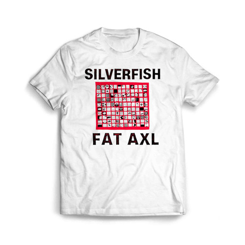 Silverfish Fat Axl Fugazi Jesus Lizard Foetus Stretcheads Men's T-Shirt Tee