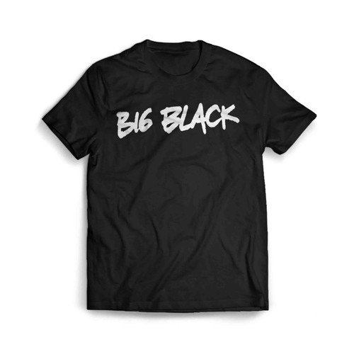Big Black Logo Shellac Rapeman Jesus Lizard Killdozer Sonic Youth Men's T-Shirt Tee