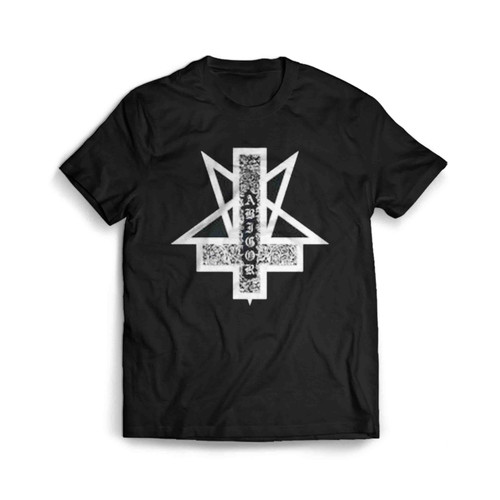Abigor Logo Aborym Blut Aus Nord Emperor Naglefar Lunar Aurora Limbonic Vintage Black Metal Bathory Men's T-Shirt Tee