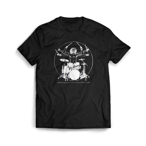 Da Vinci Drums Men's T-Shirt Tee