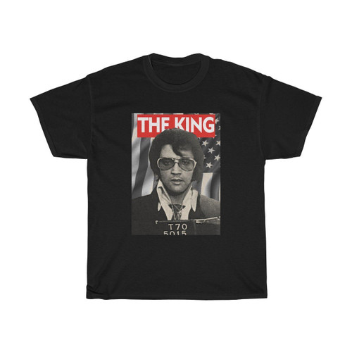 New Elvis Presley The King Man's T-Shirt Tee