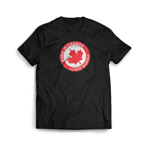 Made In Canada Premium Quality Men's T-Shirt Tee
