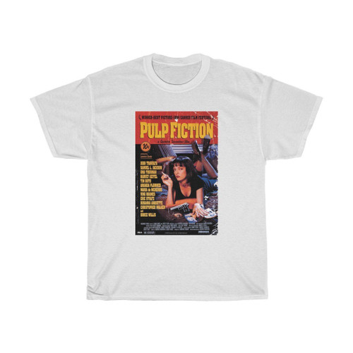 Pulp Fiction Movie Retro Cool Vintage Poster Man's T-Shirt Tee