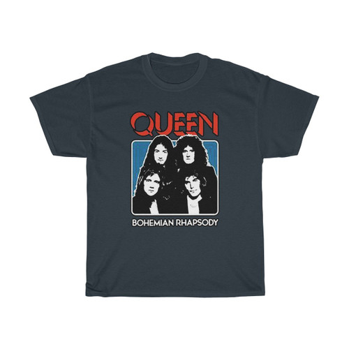 Queen Bohemian Rhapsody Freddie Mercury Vintage Man's T-Shirt Tee