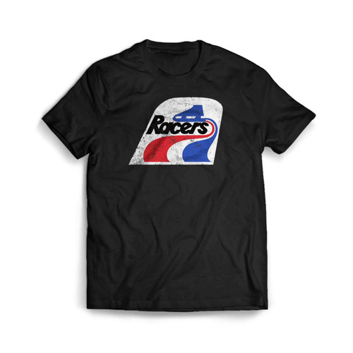 Indianapolis Racers Logo Defunct Hockey Men's T-Shirt Tee