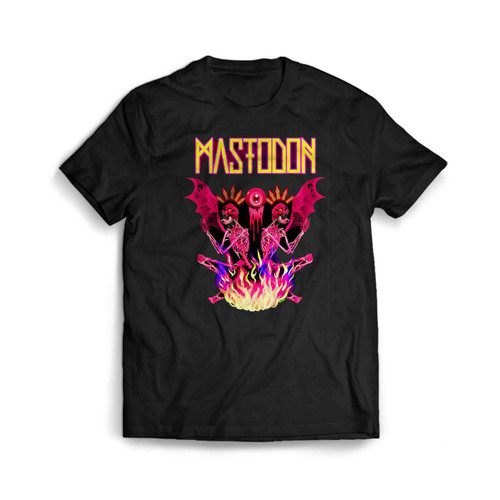 Mastodon Double Brimstone Neon Official Men's T-Shirt Tee