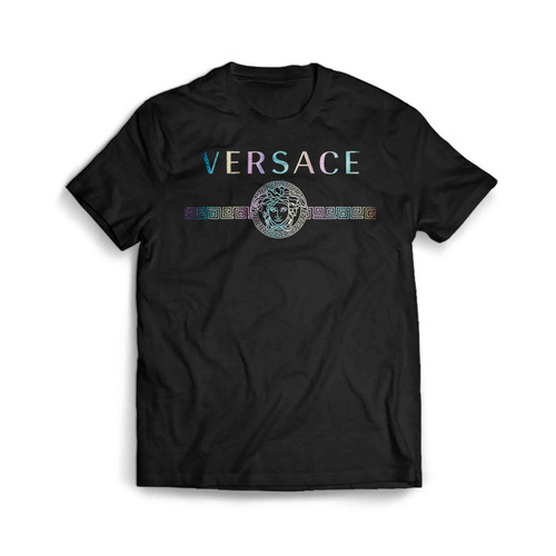 Vintage Versace Logo Color Men's T-Shirt Tee