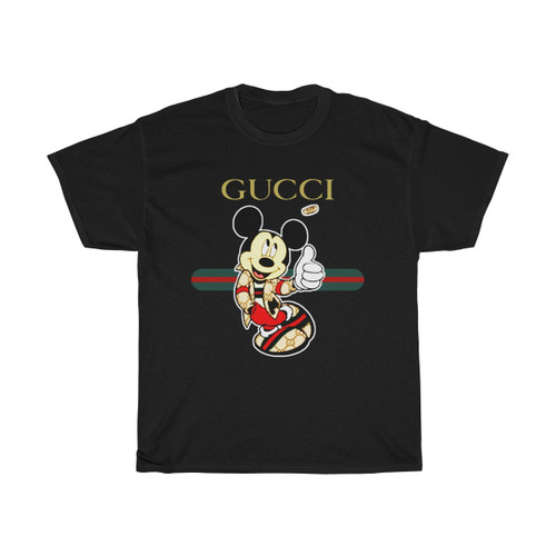 Guccci Funny Mickey Mouse Disney Man's T-Shirt Tee