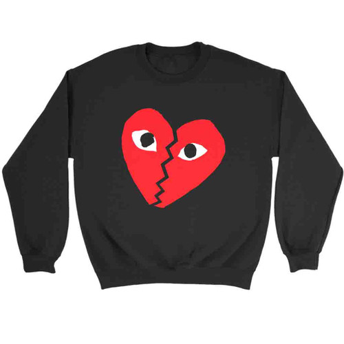 Comme De Garcon V Sweatshirt Sweater