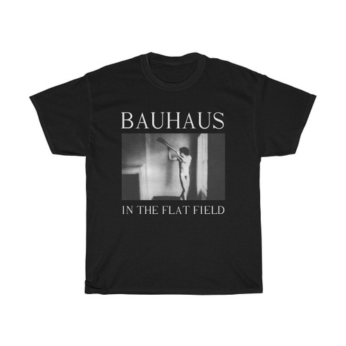 Bauhaus In The Flat Field English Post Punk Band Man's T-Shirt Tee