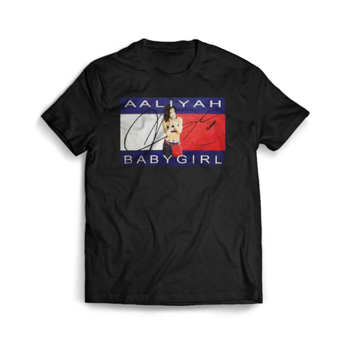 Aaliyah Babygirl Art Men's T-Shirt Tee