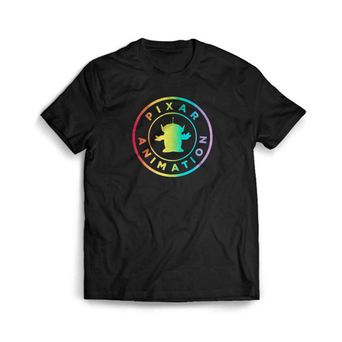 Disney Toy Story Alien Rainbow Pride Badge Men's T-Shirt Tee