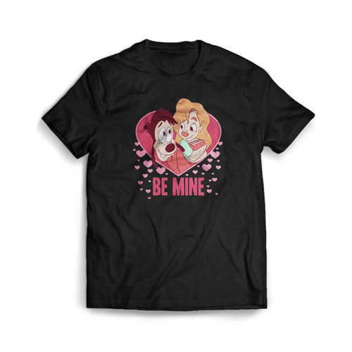 Disney A Goofy Movie Roxanne And Max Be Mine Men's T-Shirt Tee