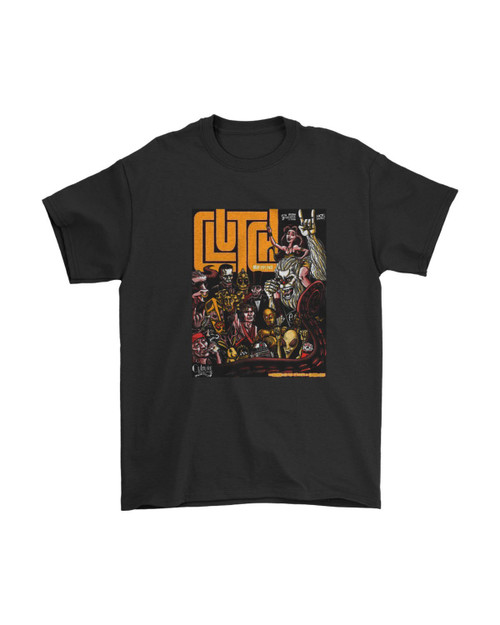 Clutch Concert Tour Rock Band Logo Man's T-Shirt Tee Clutch Concert Tour Rock Band Logo Man's T-Shirt Tee