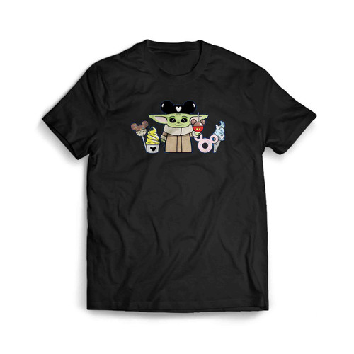 Baby Yoda Disney Ice Cream Men's T-Shirt Tee