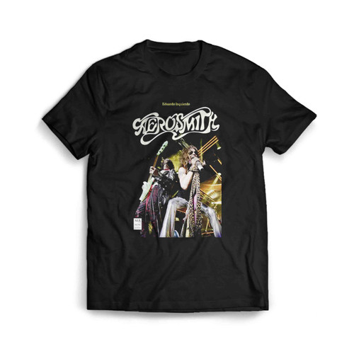 Aerosmith Poster Men's T-Shirt Tee