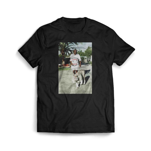 Mike Tyson Walking Tiger Classic Vintage Men's T-Shirt Tee