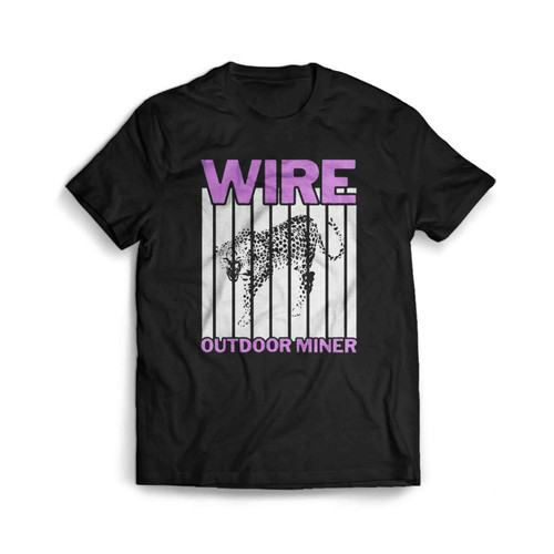 Wire Outdoor Miner Leopard Men's T-Shirt Tee