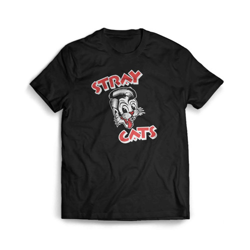 Stray Cats Logo Men's T-Shirt Tee