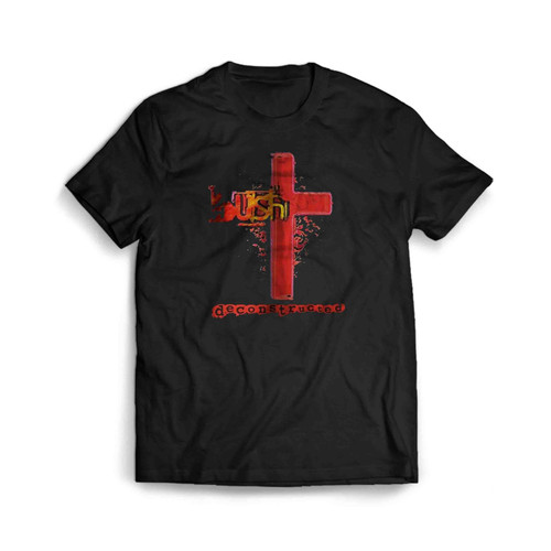 BUSH Deconstructed Logo Rock band Gavin Rosdale Men's T-Shirt Tee