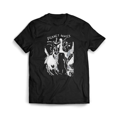 Bob Dylan Planet Waves Rock Folk Blues 70s Men's T-Shirt Tee