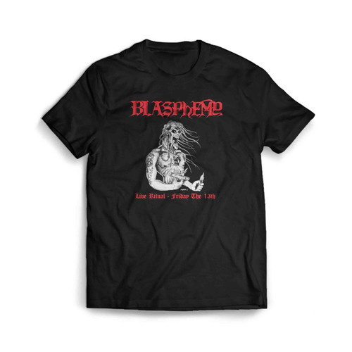 Blasphemy Live Ritual Men's T-Shirt Tee