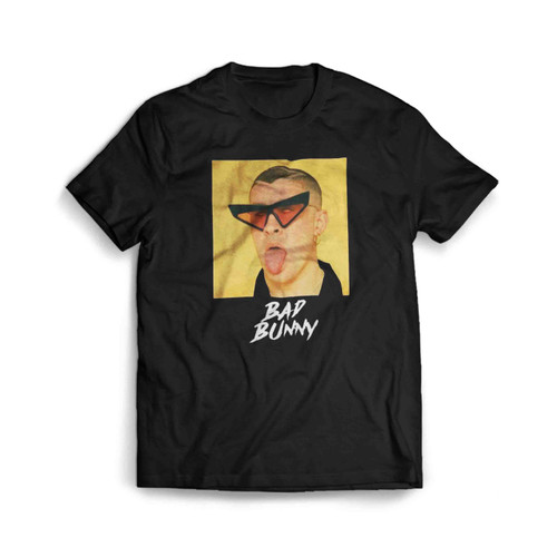 Bad Bunny Tongue Funny Men's T-Shirt Tee