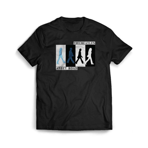The Beatles Abbey Road Colours Crossing Men's T-Shirt Tee