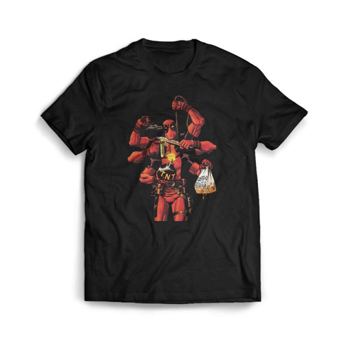 Marvel Comics Deadpool Arms Men's T-Shirt Tee