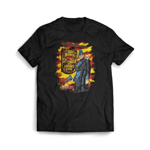 Iron Maiden Stranger In A Strange Land Men's T-Shirt Tee