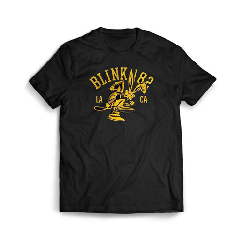 Blink 182 College Mascot Men's T-Shirt Tee