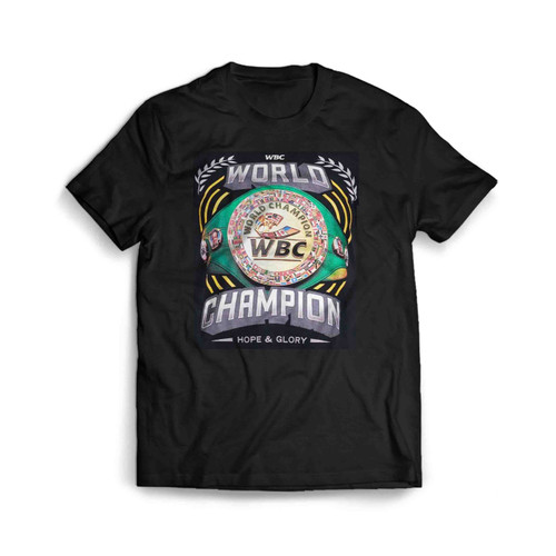 Tyson Fury Wbc World Champion Men's T-Shirt Tee