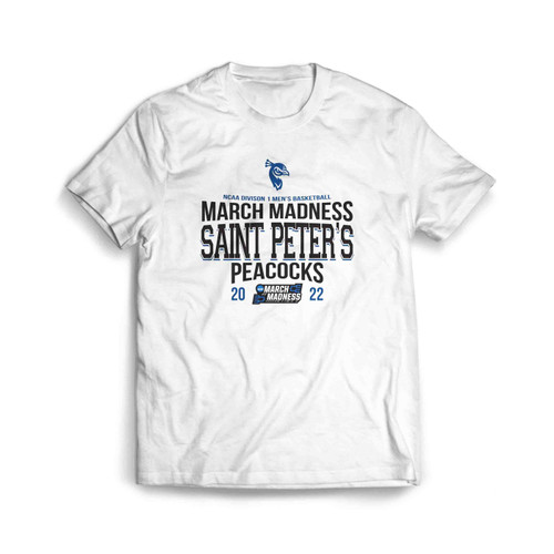 March Madness 2022 Saint Peter Is Peacocks Men's T-Shirt Tee